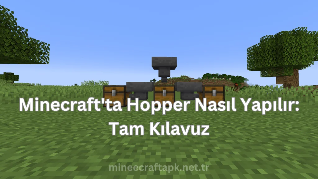 Minecraftta Hopper Nasil Yapilir Tam Kilavuz