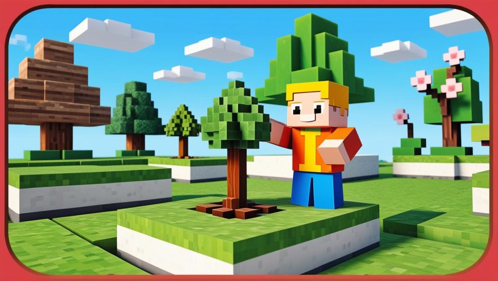 Minecraft'ta Ağaç Nasıl Dikilir